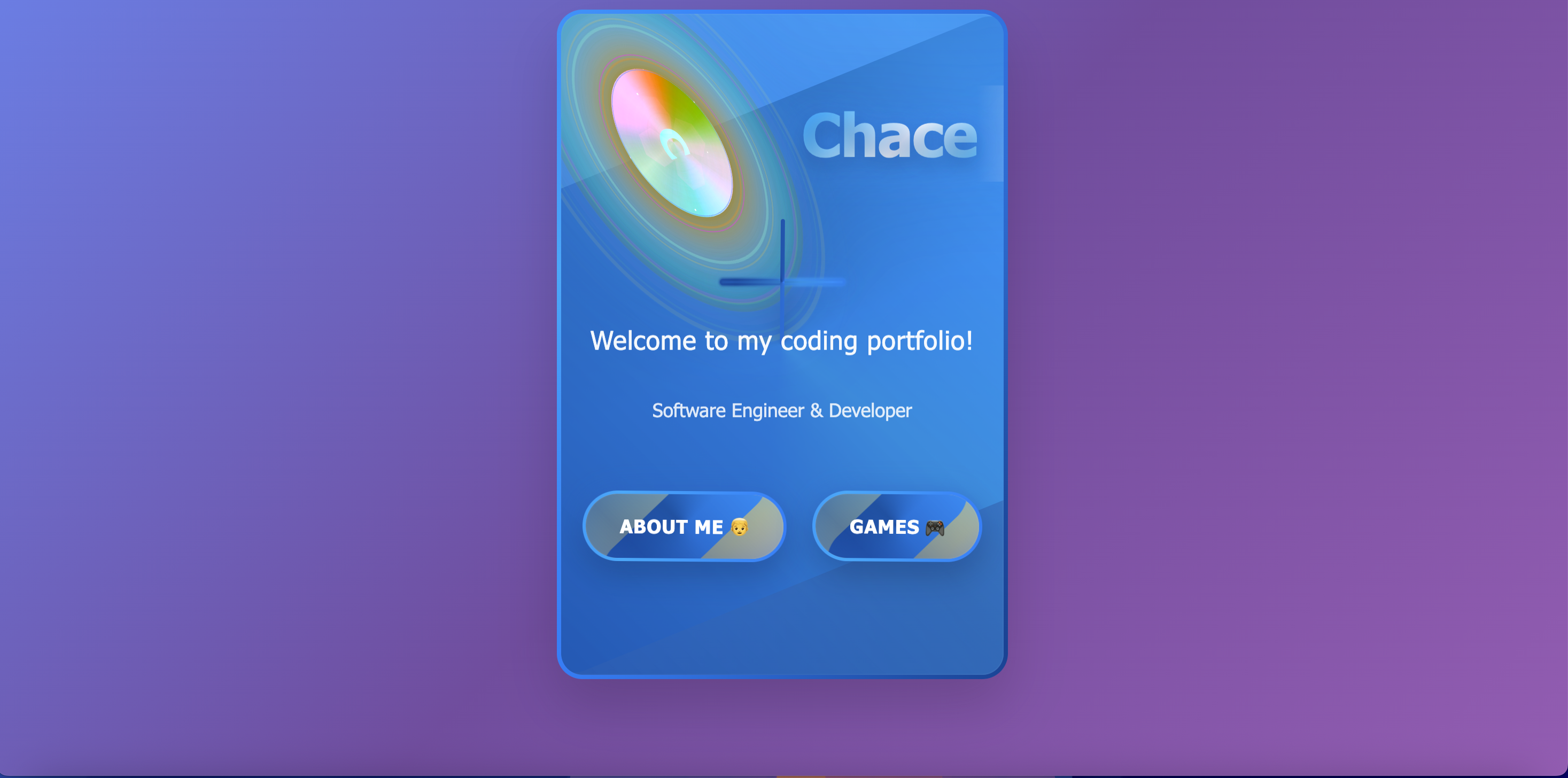 Personal Portfolio Website Screenshot